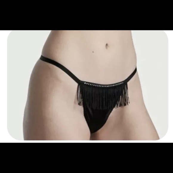 Victoria's Secret bling garter belt M/L and
bling fringe panty Size Large! - Picture 11 of 12